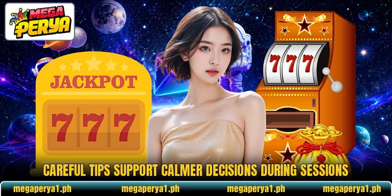 Careful tips support calmer decisions during sessions Careful tips support calmer decisions during sessions