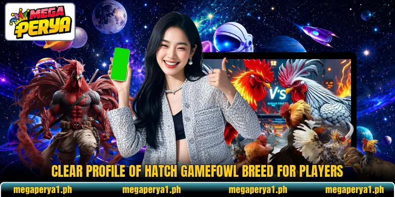 Clear profile of Hatch gamefowl breed for players Clear profile of Hatch gamefowl breed for players