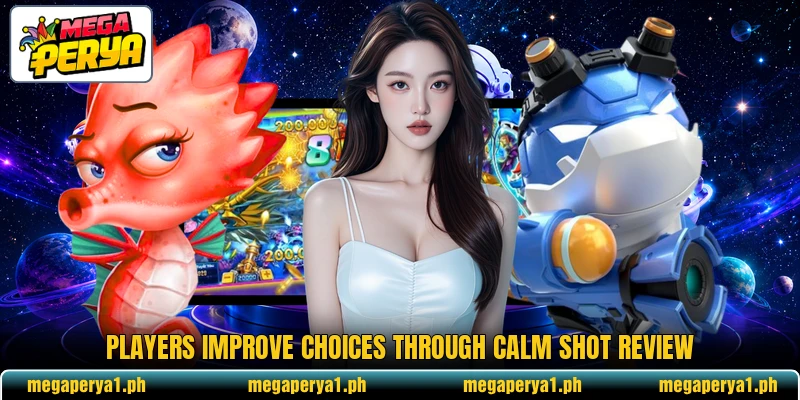 Players improve choices through calm shot review