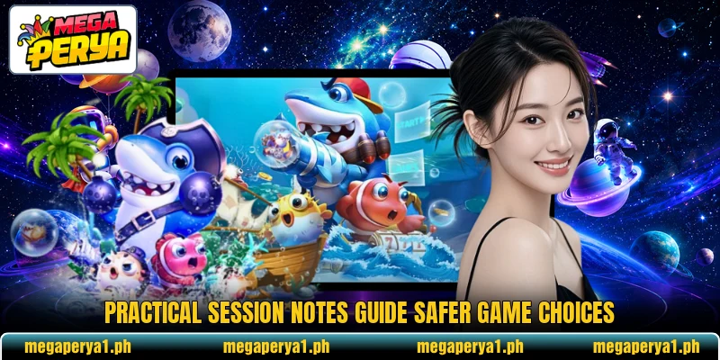 Practical session notes guide safer game choices Practical session notes guide safer game choices