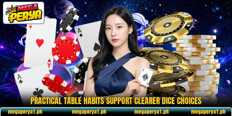 Practical table habits support clearer dice choices Practical table habits support clearer dice choices