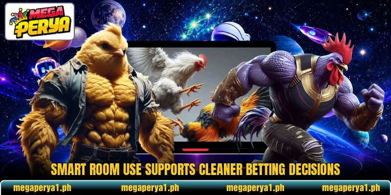 Smart room use supports cleaner betting decisions Smart room use supports cleaner betting decisions
